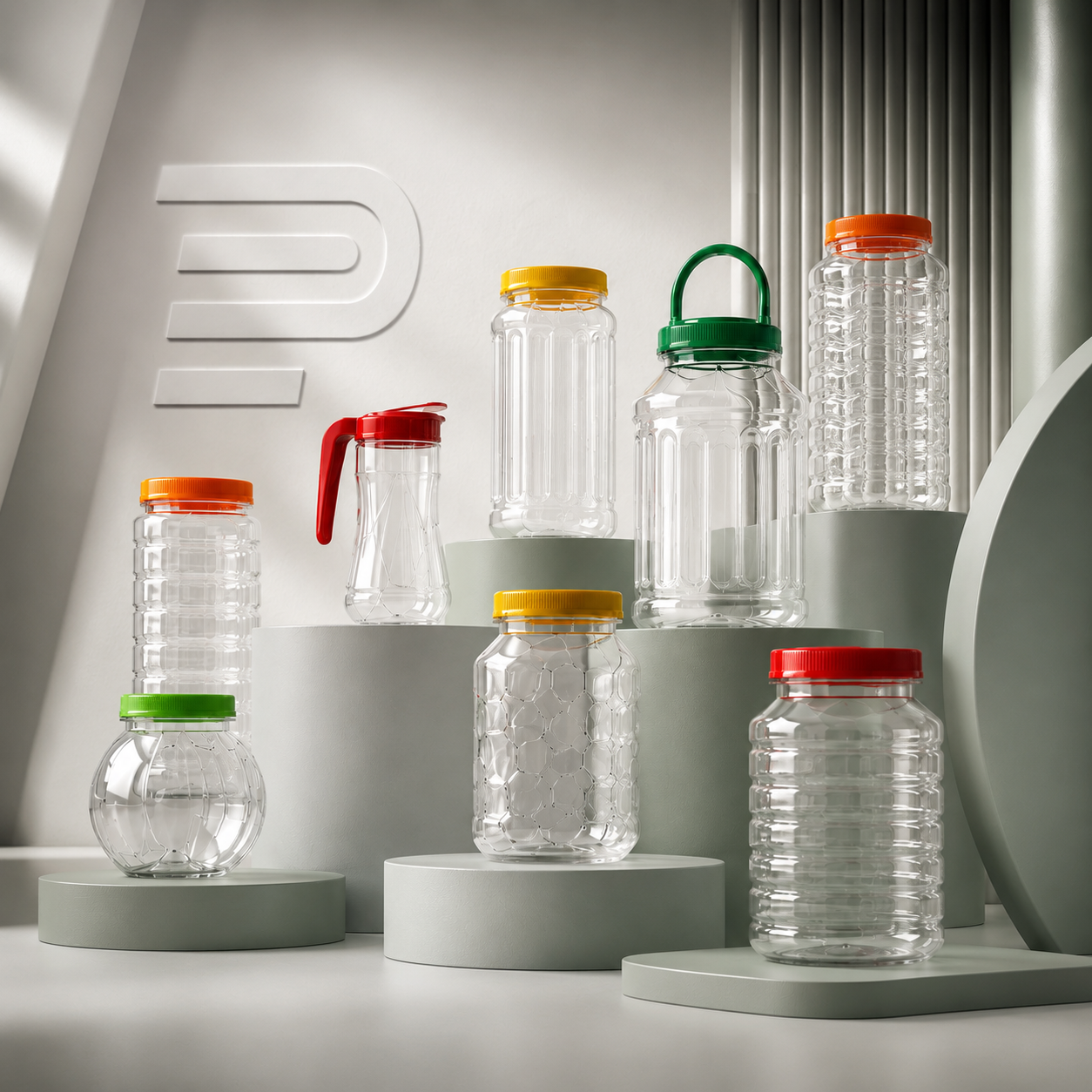 Custom rigid plastic packaging formats by Essa Polymer