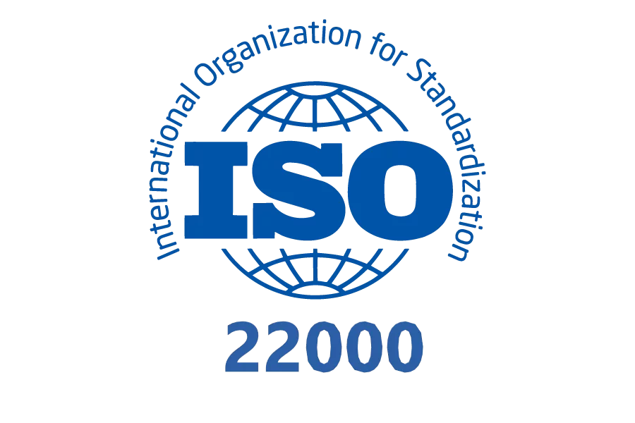 ISO 22000 certification mark