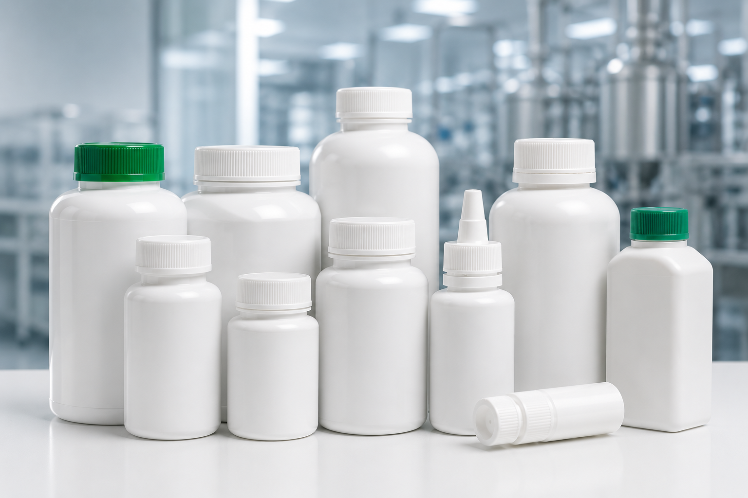 Rigid plastic packaging for pharmaceutical and healthcare products